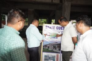 निर्माण कार्य में तेजी लाने और गुणवत्ता का विशेष ध्यान रखने के दिए निर्देश।